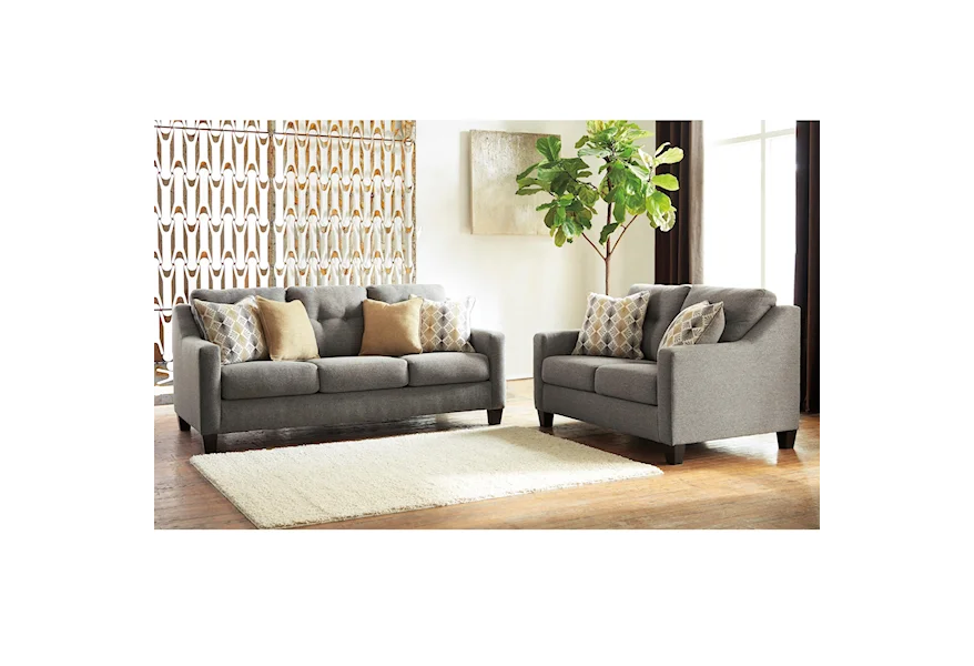 Daylon Stationary Living Room Group by Benchcraft at VanDrie Home Furnishings