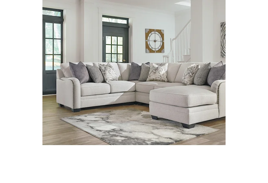 Dellara 4-Piece Sectional by Benchcraft at Beck's Furniture
