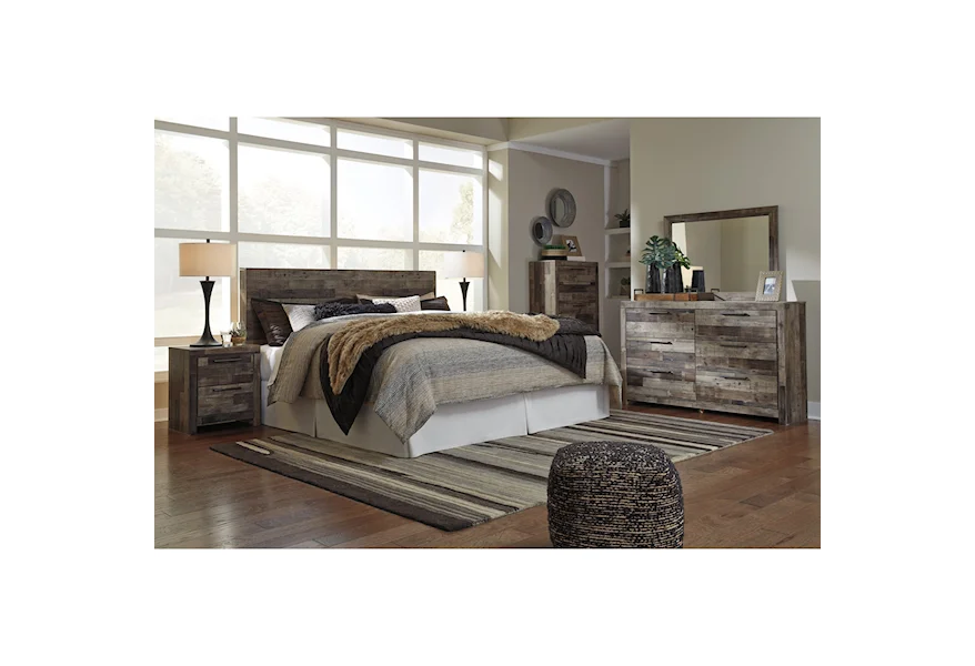 Derekson King Bedroom Group by Benchcraft at Sam's Appliance & Furniture