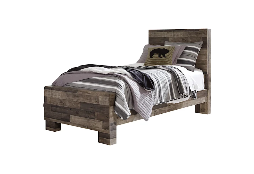Derekson Twin Panel Bed by Benchcraft at Zak's Home Outlet