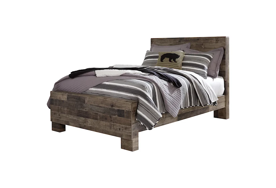 Derekson Full Panel Bed by Benchcraft at Johnny Janosik