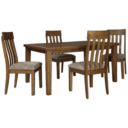 5 Piece Table and Chair Set