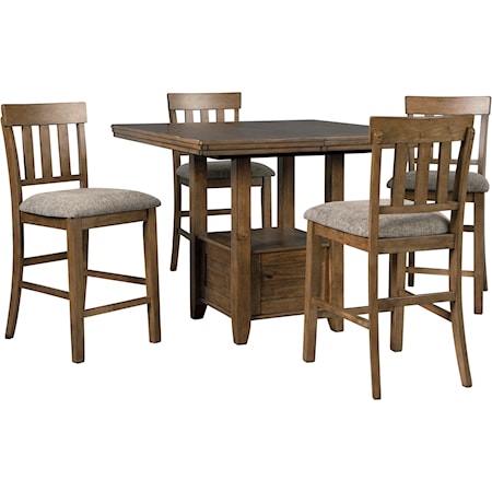 5 Piece Pub Dining Set