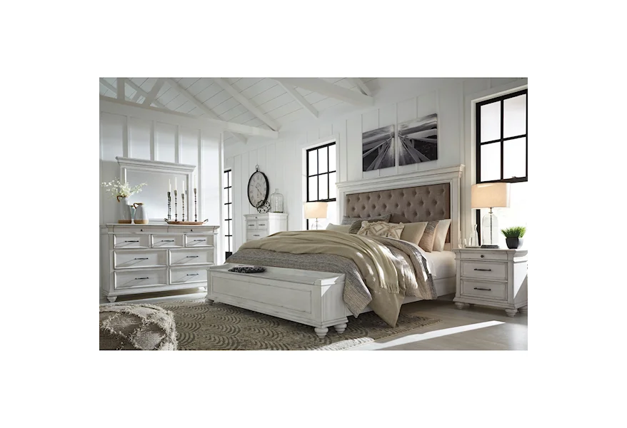Kanwyn 7pc Queen Bedroom Group by Benchcraft at Value City Furniture