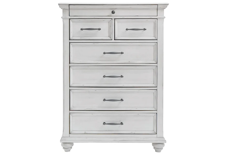 Kanwyn Drawer Chest by Benchcraft at Miller Waldrop Furniture and Decor