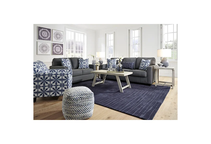 Kiessel Nuvella Living Room Group by Benchcraft at Zak's Home Outlet
