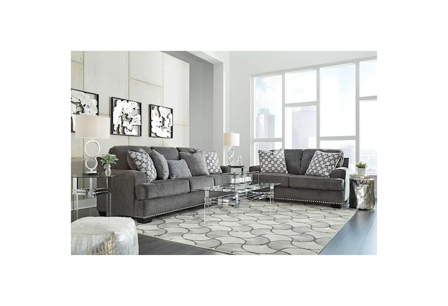 Locklin Stationary Living Room Group by Benchcraft at Zak's Home Outlet
