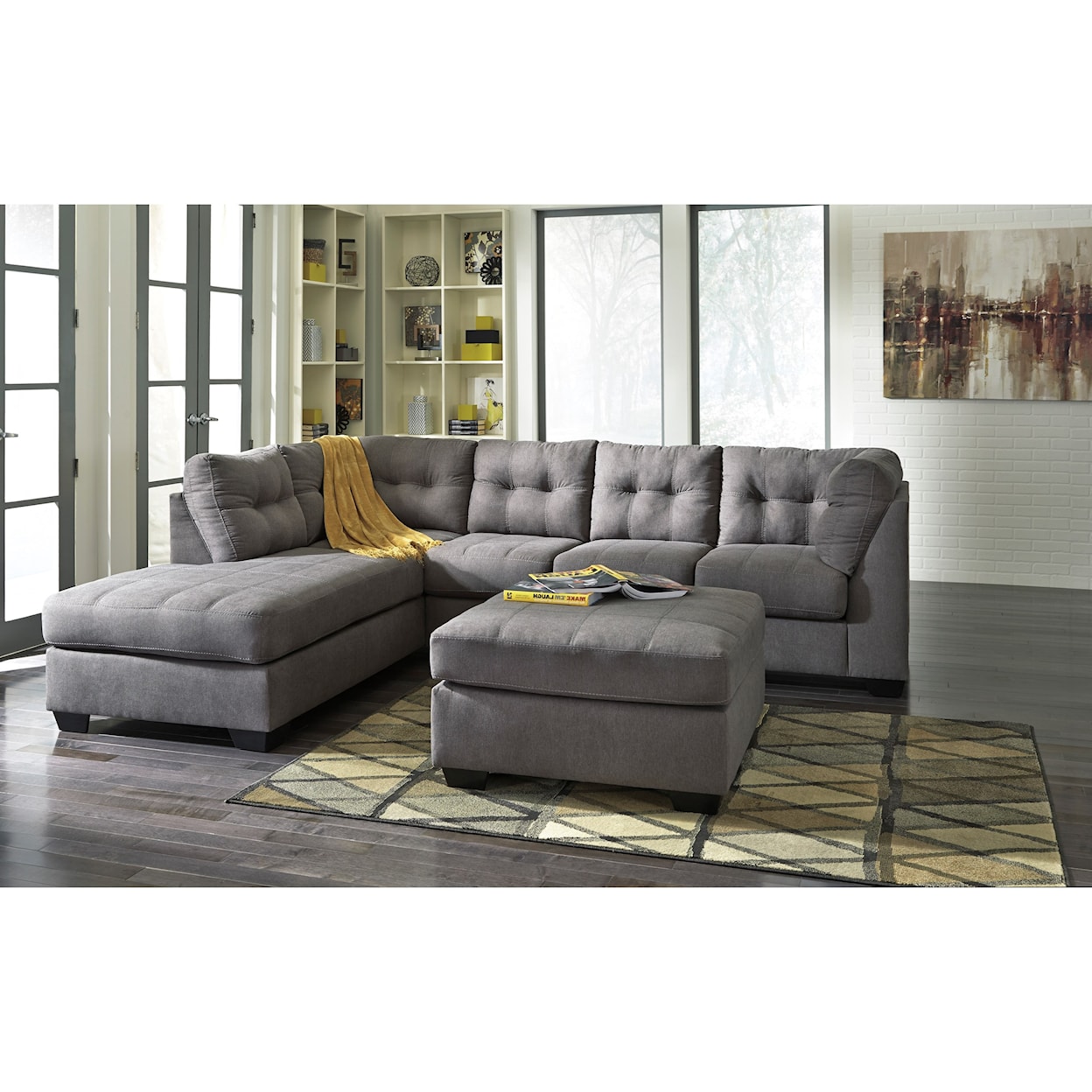 Ashley Furniture Benchcraft Maier Oversized Accent Ottoman
