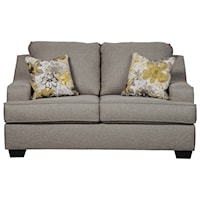 Loveseat with Contemporary Style