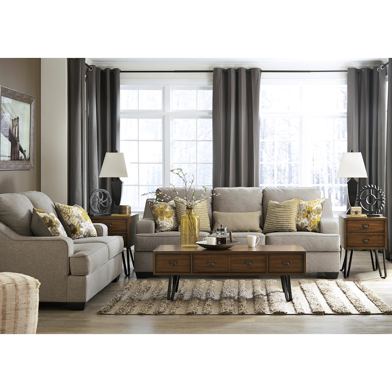 Ashley Furniture Benchcraft Mandee Sofa 