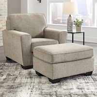 Casual Chair & Ottoman