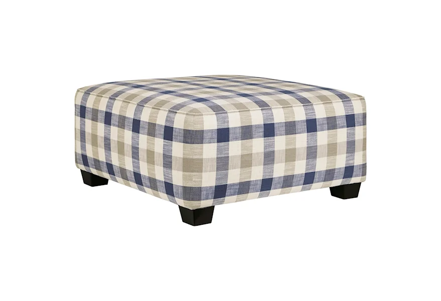 Meggett Oversized Accent Ottoman by Benchcraft at VanDrie Home Furnishings
