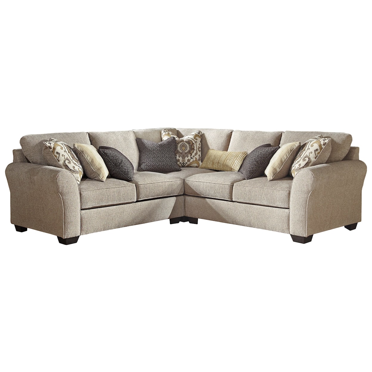 Benchcraft Pantomine 3-Piece Sectional