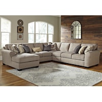 5-Piece Sectional with Chaise