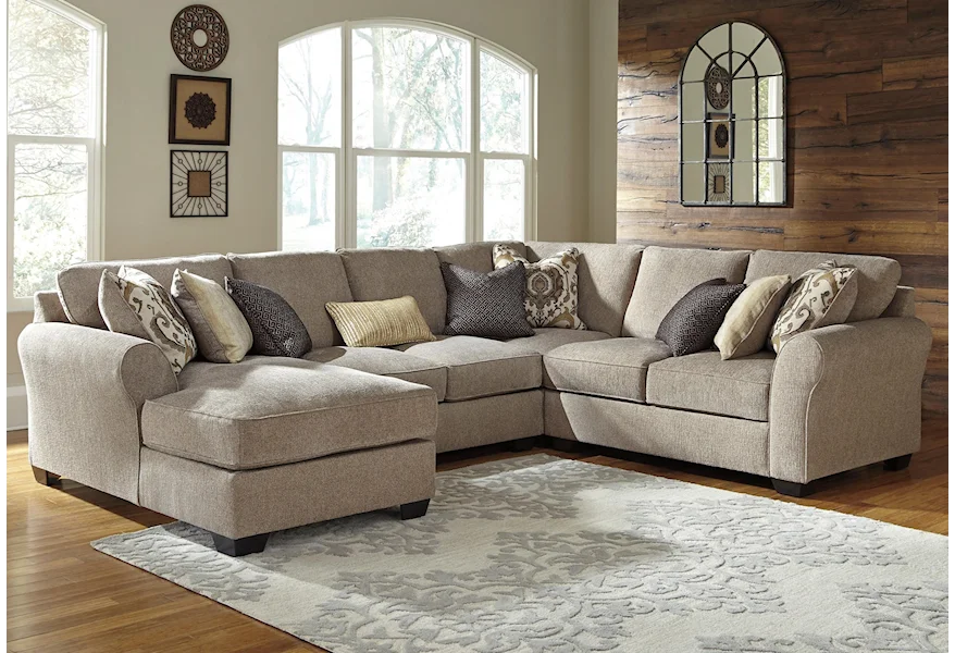 Pantomine 4-Piece Sectional with Chaise by Benchcraft at Value City Furniture