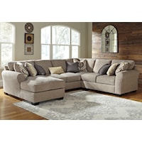 4-Piece Sectional with Chaise