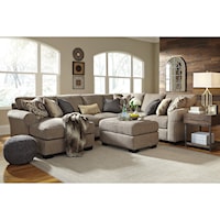 4-Piece Sectional with Ottoman