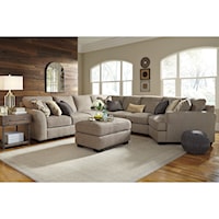 5-Piece Sectional with Ottoman