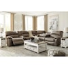 Benchcraft by Ashley Segburg 4-Piece Power Reclining Sectional