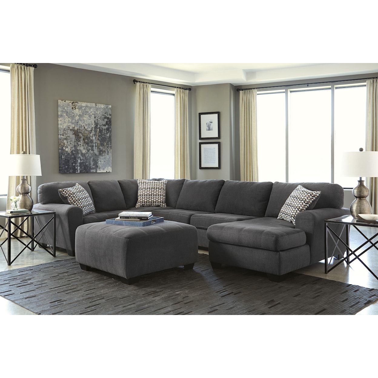 Benchcraft by Ashley Sorenton Oversized Accent Ottoman