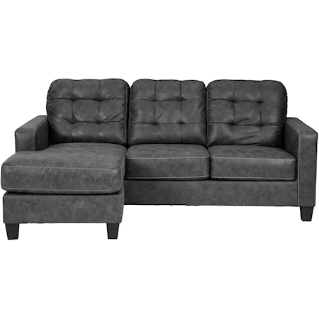 Contemporary Queen Sleeper Sofa with Chaise