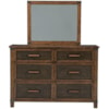 Benchcraft by Ashley Wyattfield Dresser & Bedroom Mirror