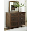 Ashley Furniture Benchcraft Wyattfield Dresser & Bedroom Mirror