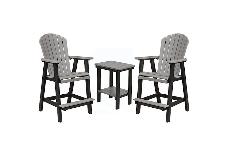 Accessories End Table and Chairs Set by Berlin Gardens at Westrich Furniture & Appliances
