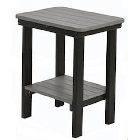 Customizable Outdoor Counter Height End Table