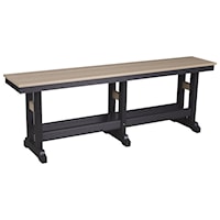 66" Counter Height Dining Bench