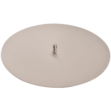 12" Round Stainless Steel Burner Cover