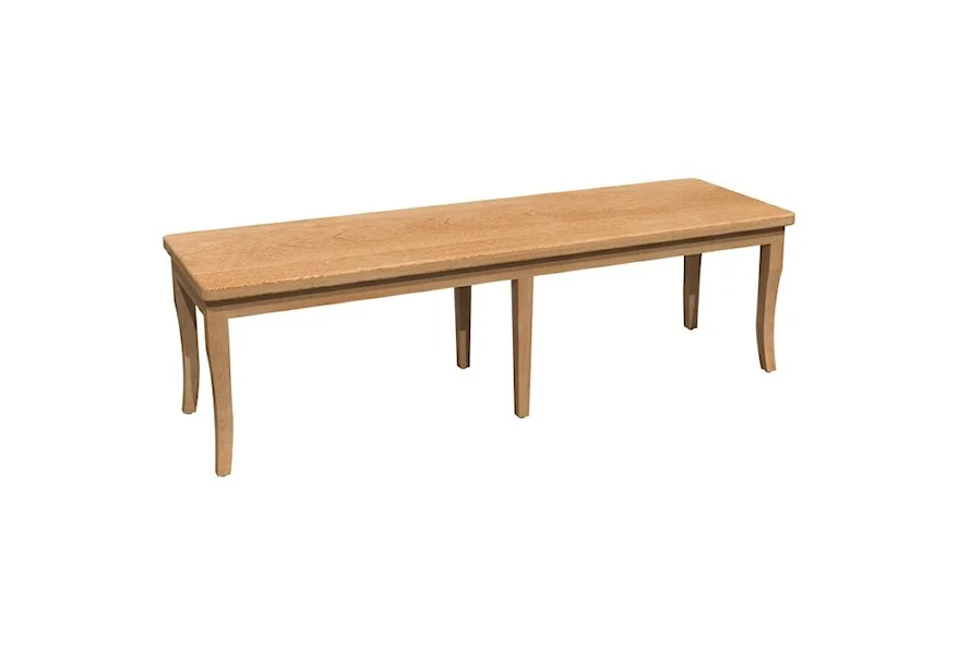 Bermex - Chairs 60" Dining Bench by Bermex at Stoney Creek Furniture 