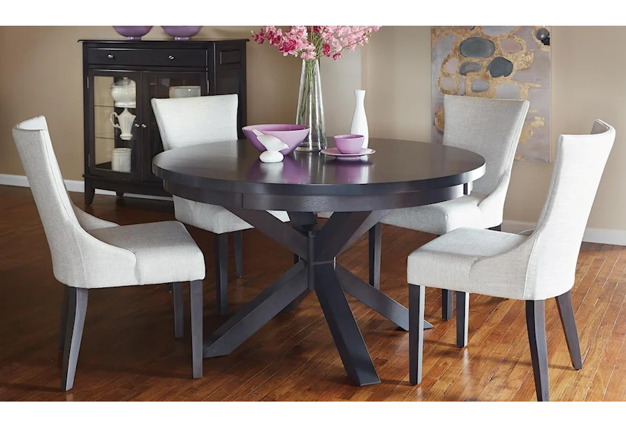 TBBRE 54" Round Table by Bermex at Stoney Creek Furniture 