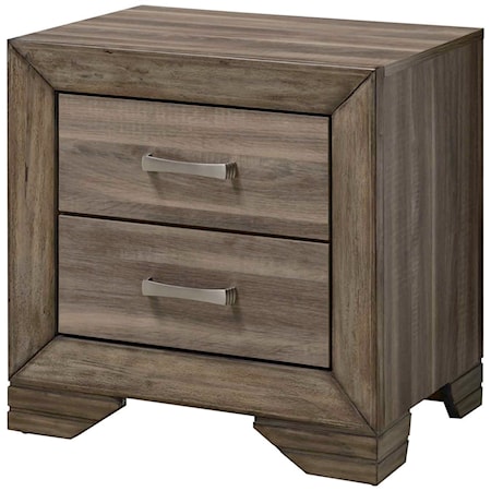 Rustic Contemporary Nightstand