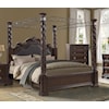 Bernards Coventry King Canopy Bed