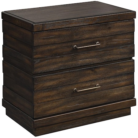 Two Drawer Nightstand