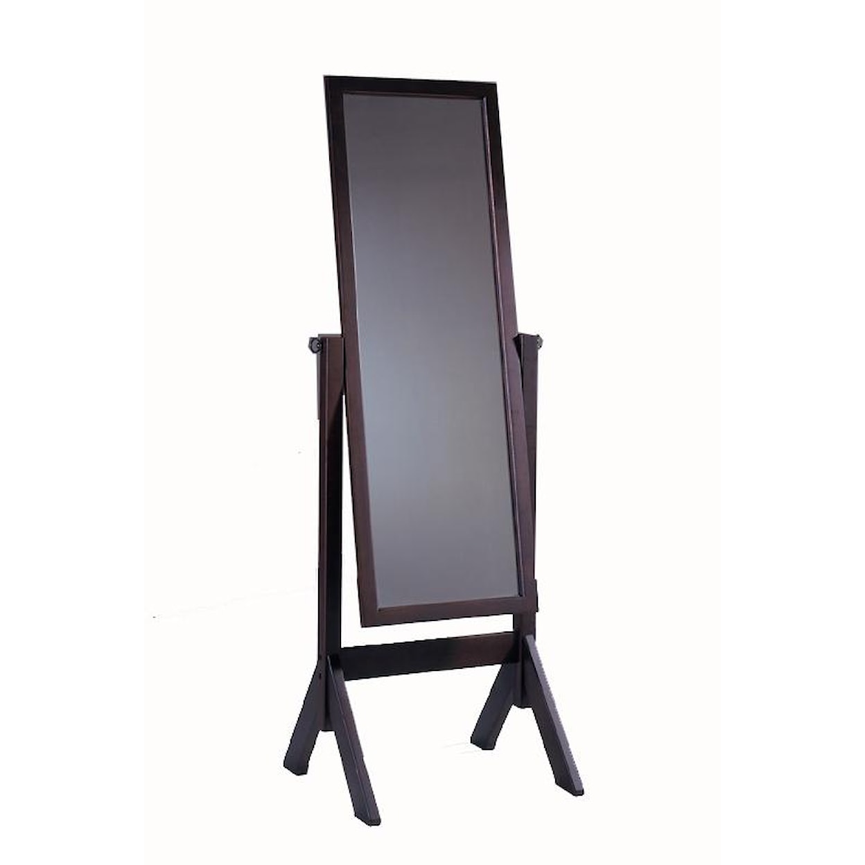 Bernards  Wood Cheval Floor Mirror