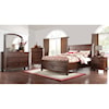 Bernards Prescott 7 Drawer Dresser & Mirror