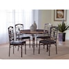 Bernards Tuscan Faux Marble Dinette Table