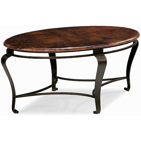 Oval Cocktail Table