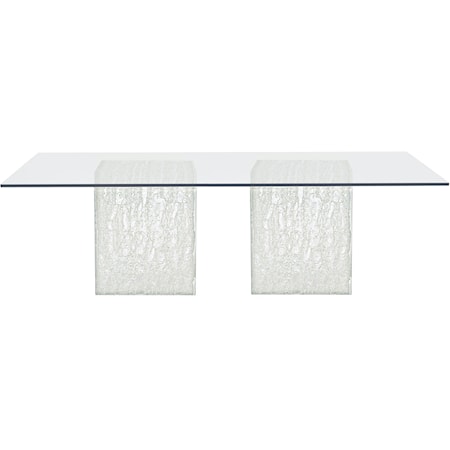 Rectangular Glass Dining Table