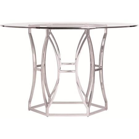 Argent Round Dining Table