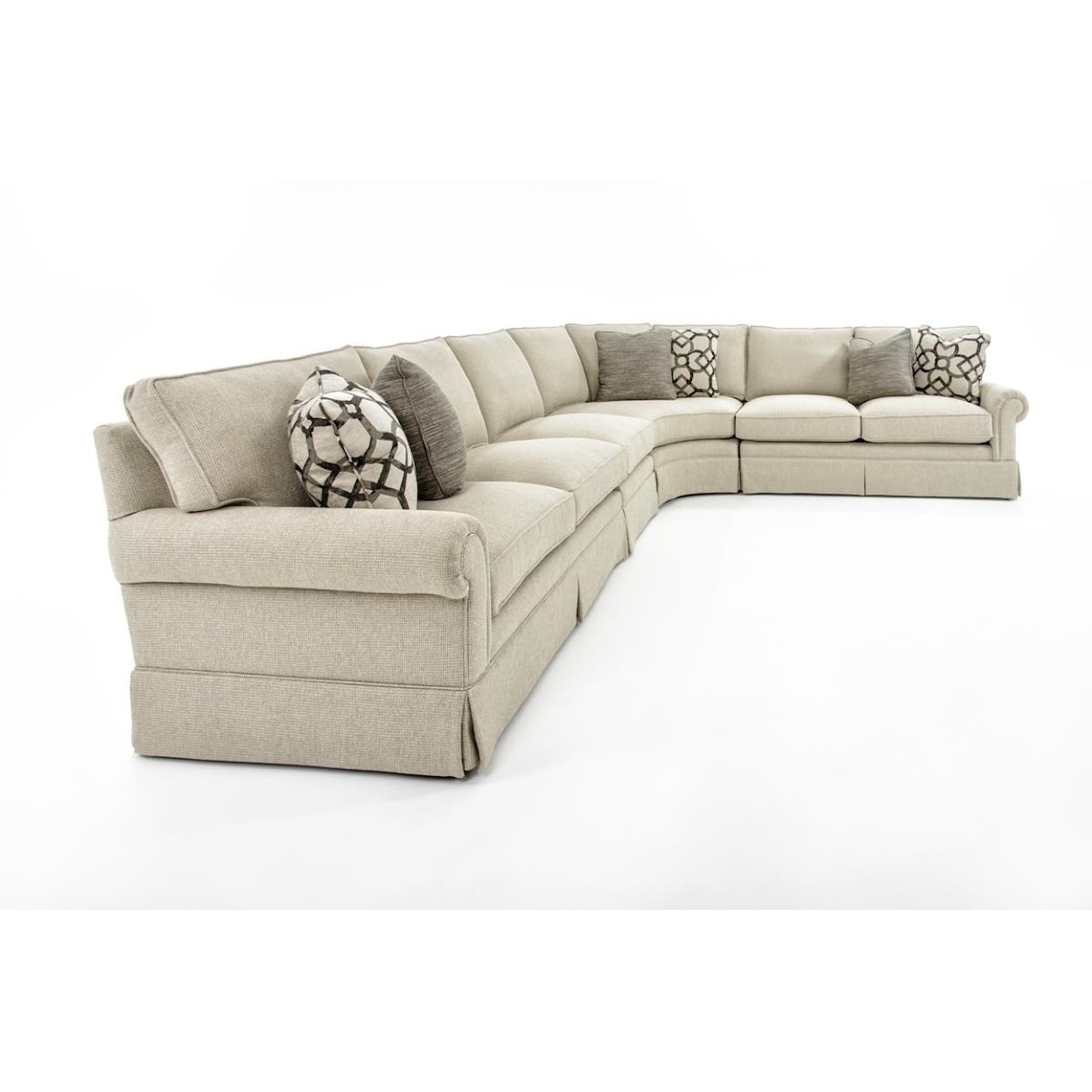 Bernhardt Signature Seating 4 Pc Sectional Sofa