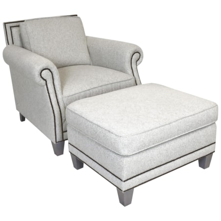 Chair and Ottoman