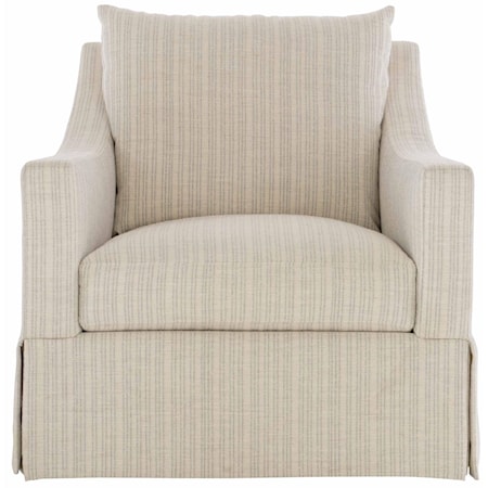 Upholstered Swivel Chair