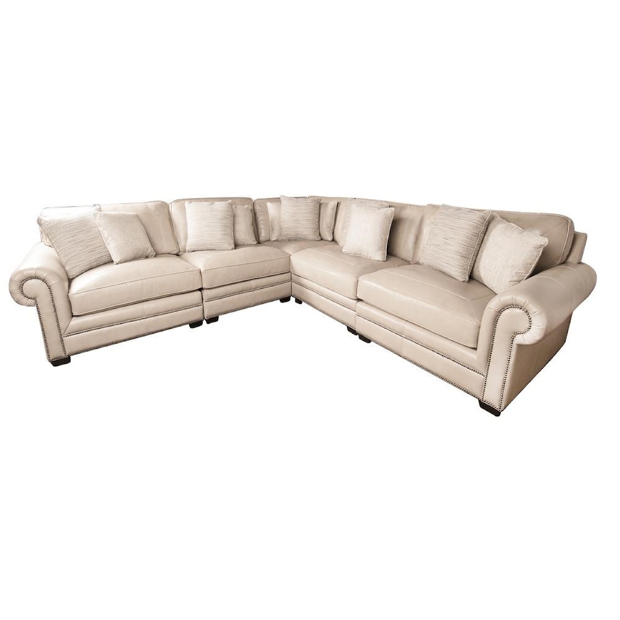 Bernhardt Grandview Grandview 100% Leather Sectional Sofa