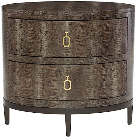 Oval Nightstand