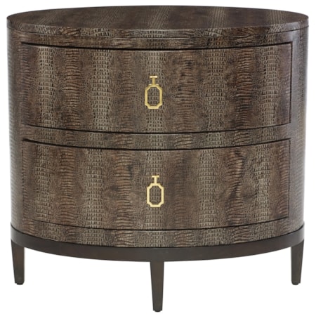 Oval Nightstand