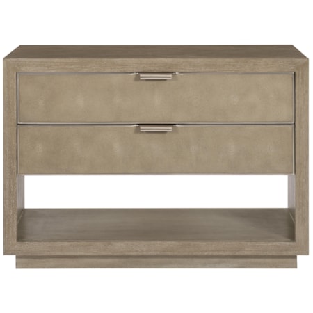 Two Drawer Nightstand