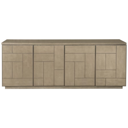 4 Door Entertainment Console